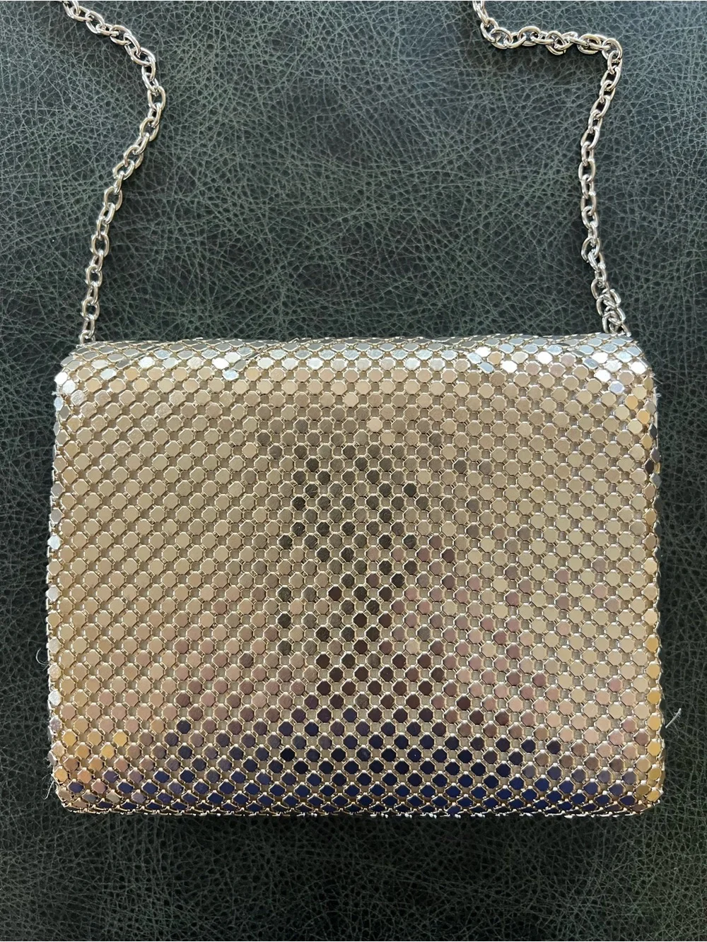Jessica McClintock sparkling gold